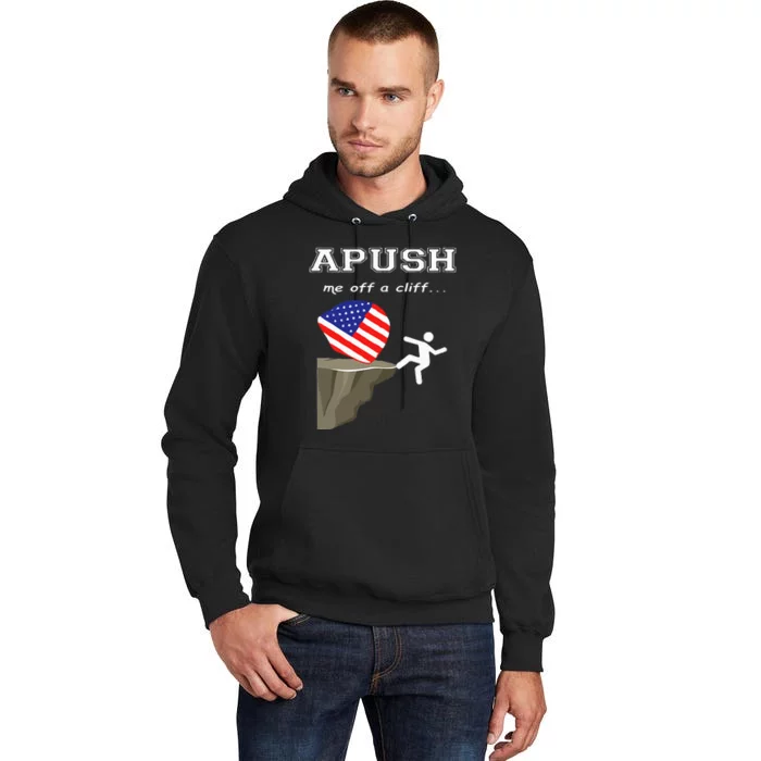 Apush Me Off A Cliff 2024 Ap Exam For Students Tall Hoodie