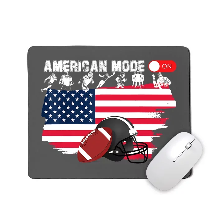 American Mode ON, American Football Mousepad