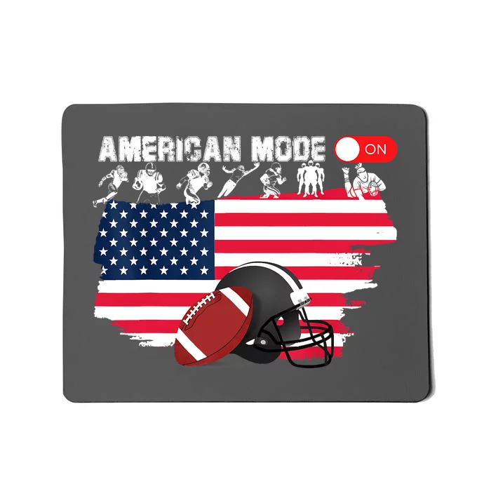 American Mode ON, American Football Mousepad