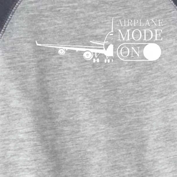 Airplane Mode On Toddler Fine Jersey T-Shirt