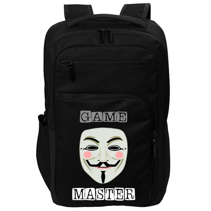 Anonymous Mask Project Game Master Gift Great Gift Impact Tech Backpack