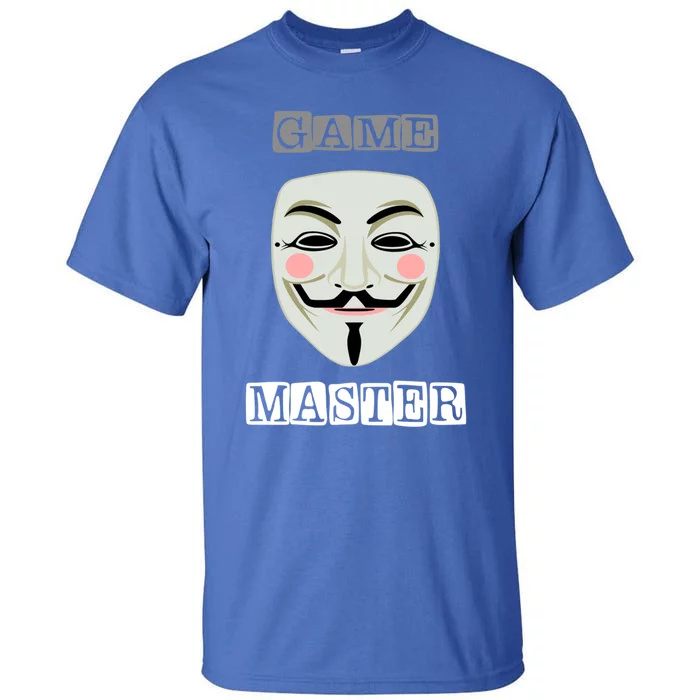 Anonymous Mask Project Game Master Gift Great Gift Tall T-Shirt