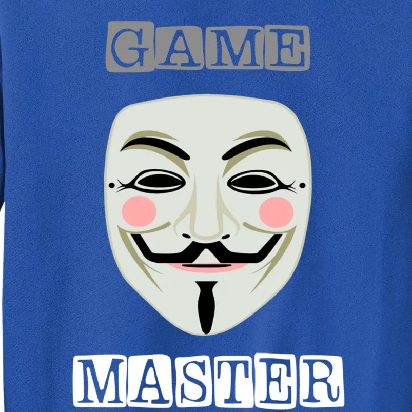 Anonymous Mask Project Game Master Gift Great Gift Tall Sweatshirt