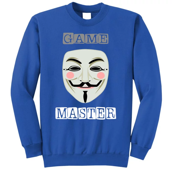 Anonymous Mask Project Game Master Gift Great Gift Tall Sweatshirt