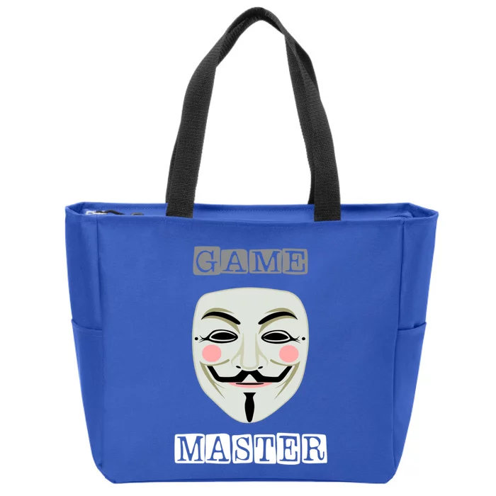 Anonymous Mask Project Game Master Gift Great Gift Zip Tote Bag