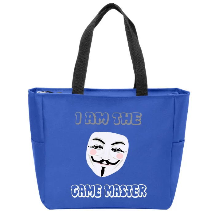 Anonymous Mask Project Zorgo Game Master Great Gift Zip Tote Bag