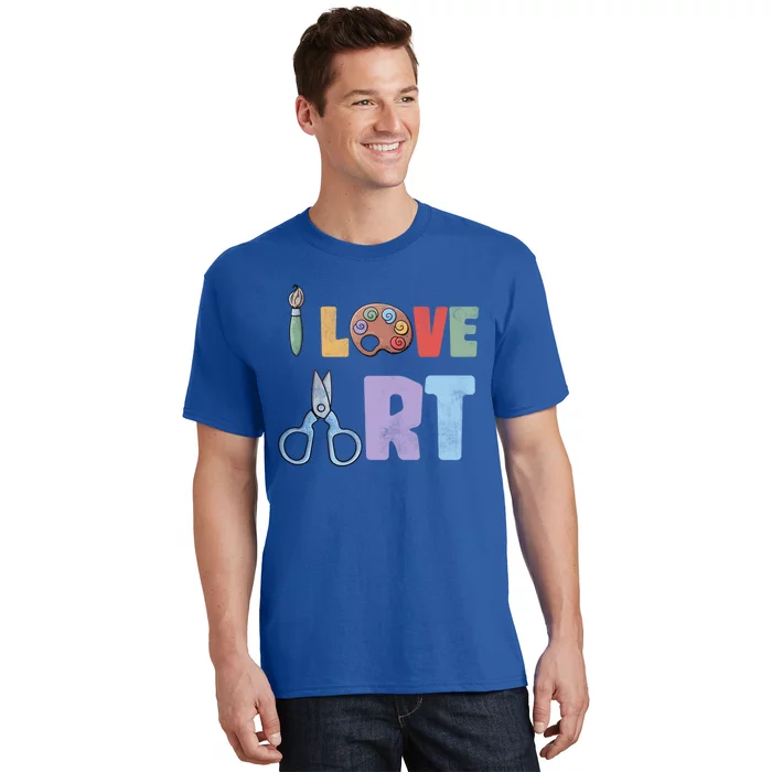 Art Major Painter Valentines Day Gift Sketch Drawing Artist Meaningful Gift T-Shirt