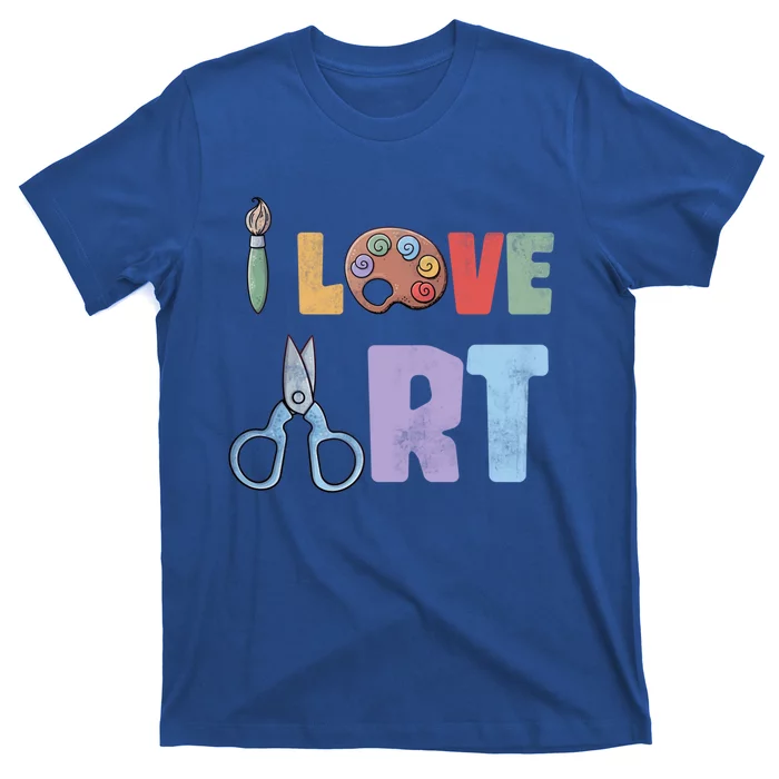 Art Major Painter Valentines Day Gift Sketch Drawing Artist Meaningful Gift T-Shirt