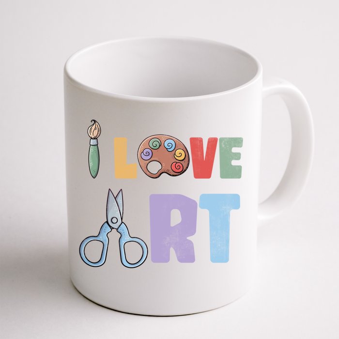 Art Major Painter Valentines Day Gift Sketch Drawing Artist Meaningful Gift Front & Back Coffee Mug