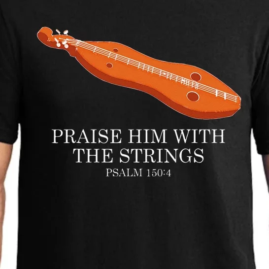 Appalachian Music Praise Him With The Strings Dulcimer Pajama Set