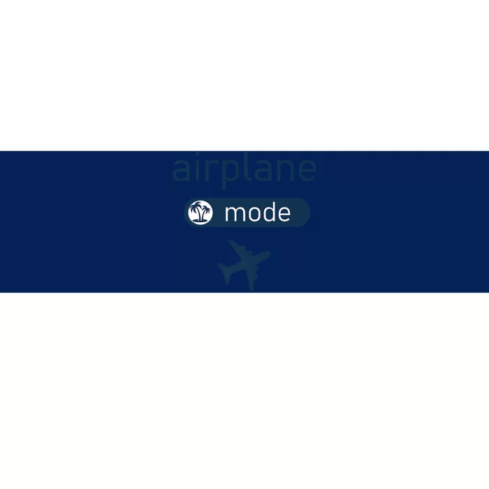 Airplane Mode Premium Bumper Sticker