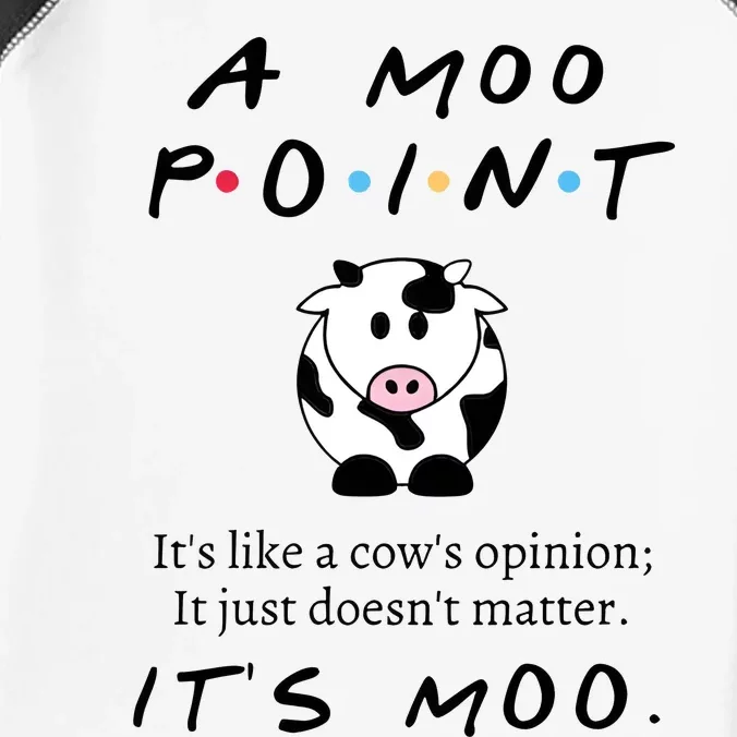 A Moo Point Its Like A Cows Opinion Infant Baby Jersey Bodysuit