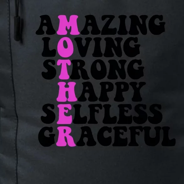 Amazing Mother Quote Cute Gift Daily Commute Backpack