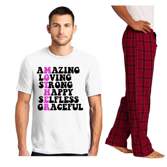 Amazing Mother Quote Cute Gift Pajama Set