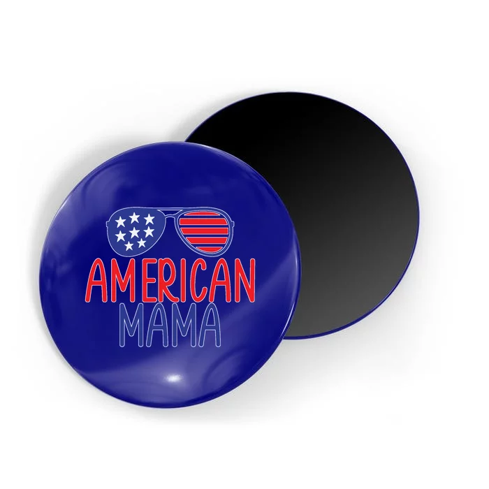 American Mama Red White Blue Aviator Glasses Funny Gift Magnet