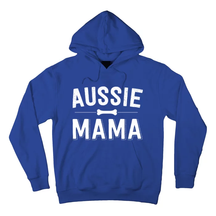 Aussie Mama Red Merle Australian Shepherd Farm Dog Mom Cute Gift Hoodie