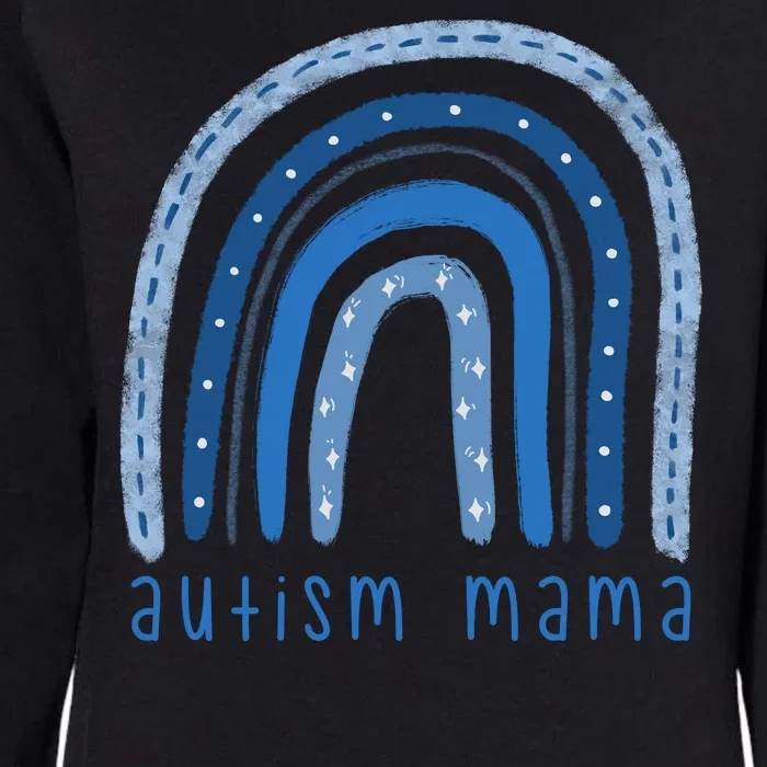 Autism Mama Rainbow Awareness Womens California Wash Sweatshirt