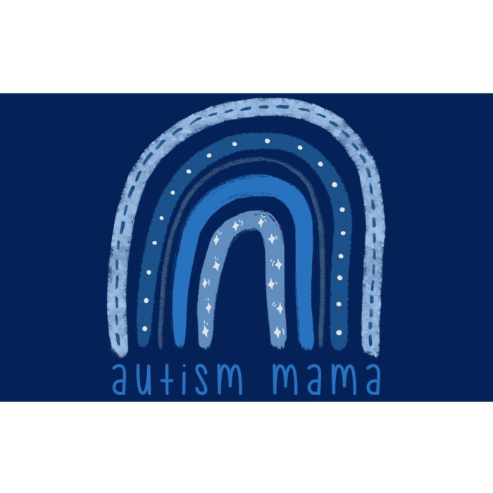 Autism Mama Rainbow Awareness Bumper Sticker