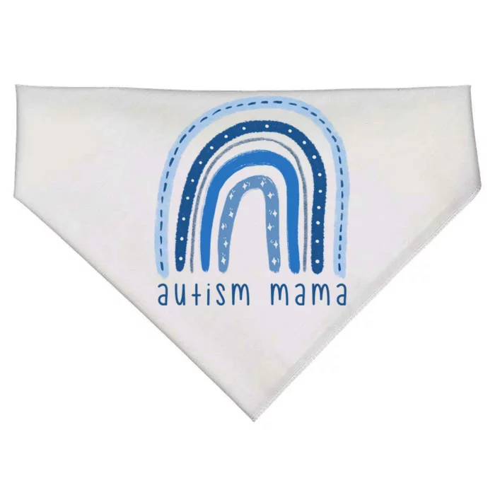 Autism Mama Rainbow Awareness USA-Made Doggie Bandana