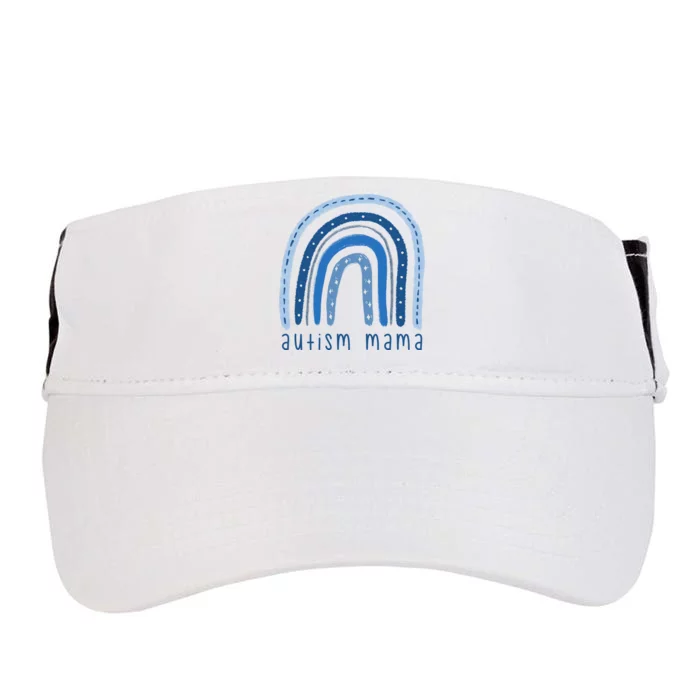 Autism Mama Rainbow Awareness Adult Drive Performance Visor