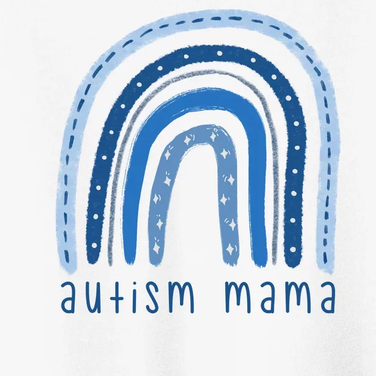 Autism Mama Rainbow Awareness Toddler T-Shirt