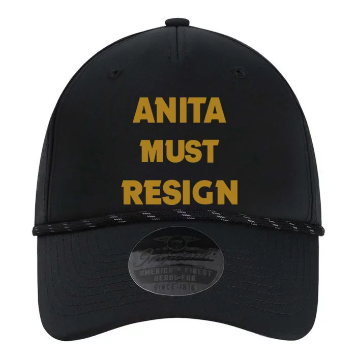 Anita Must Resign Performance The Dyno Cap