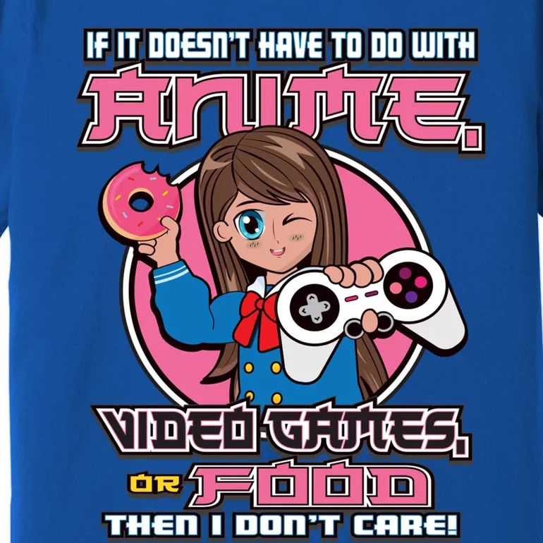 Anime Merch Stuff Gift Teen Trendy Anime Video Games Gift Premium T-Shirt