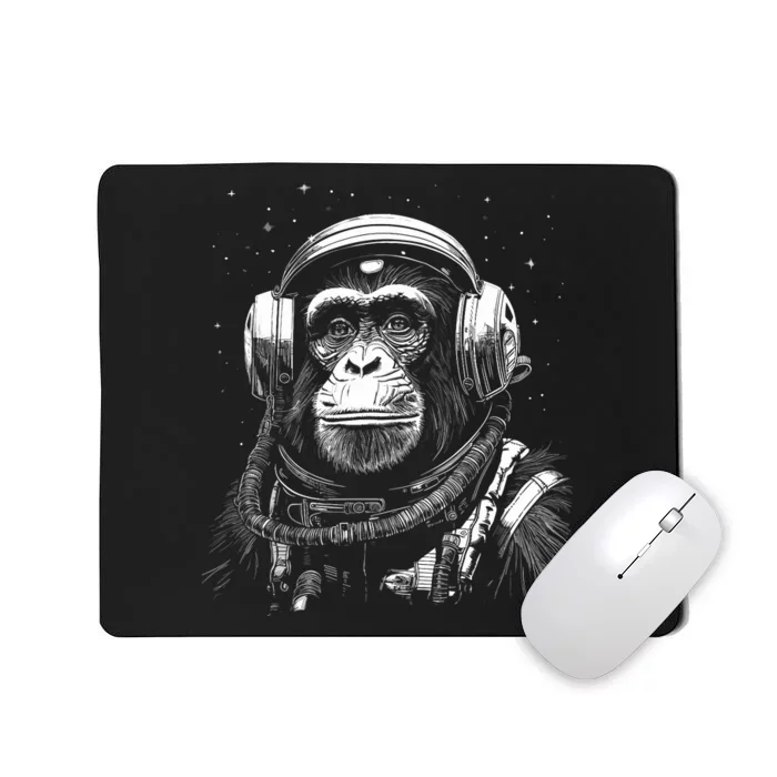 Astronaut Monkey Space Exploration Mousepad