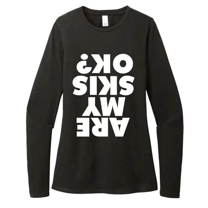 Are My Skis Ok? Gift Womens CVC Long Sleeve Shirt