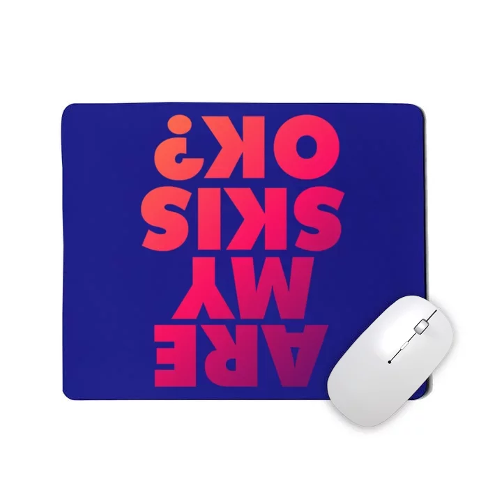 Are My Skis Ok? Gift Mousepad