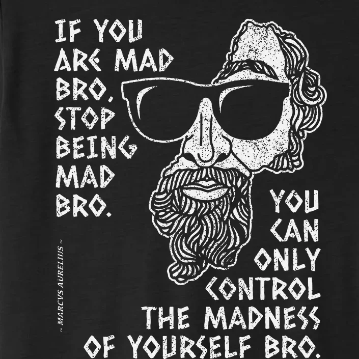 Aurelius Marcus Stoicism Philosopher Funny Wisdom Quote ChromaSoft Performance T-Shirt