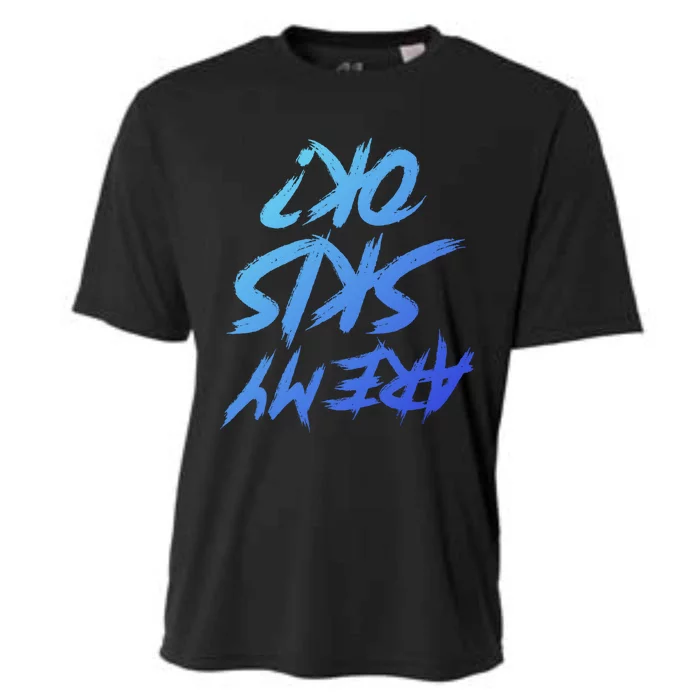 Are My Skis Okay Gift Cooling Performance Crew T-Shirt