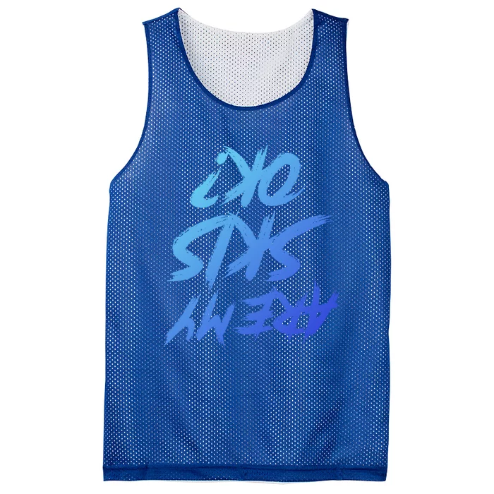 Are My Skis Okay Gift Mesh Reversible Basketball Jersey Tank