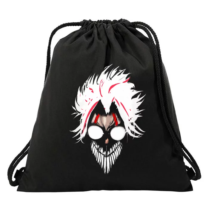 Anime Manga Shonen Character Dandadan Okarun Mask Drawstring Bag