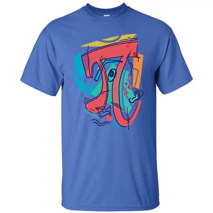 Abstract Mathematical Symbol Pi Gift Tall T-Shirt