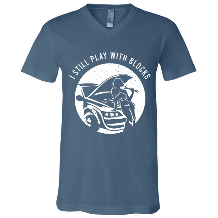 Auto Mechanic Saying For A Funny V-Neck T-Shirt