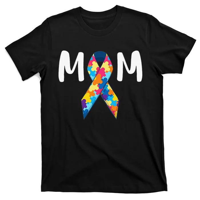 Autism Mom Support Awareness Autistic Parents Gifts T-Shirt