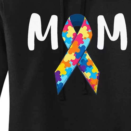 Autism Mom Support Awareness Autistic Parents Gifts Women's Pullover Hoodie