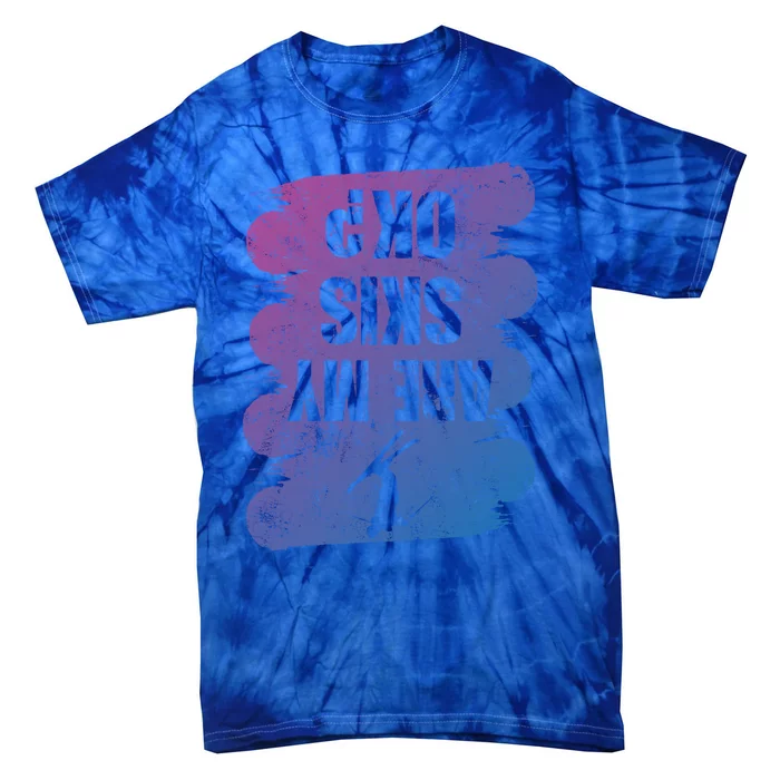 Are My Skis Ok? Funny Skiing Winter Sports Skier Ski Gift Tie-Dye T-Shirt