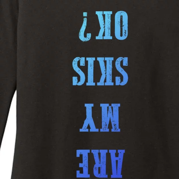 Are My Skis Ok? Gift Womens CVC Long Sleeve Shirt