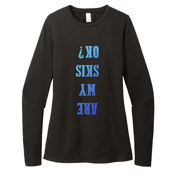 Are My Skis Ok? Gift Womens CVC Long Sleeve Shirt