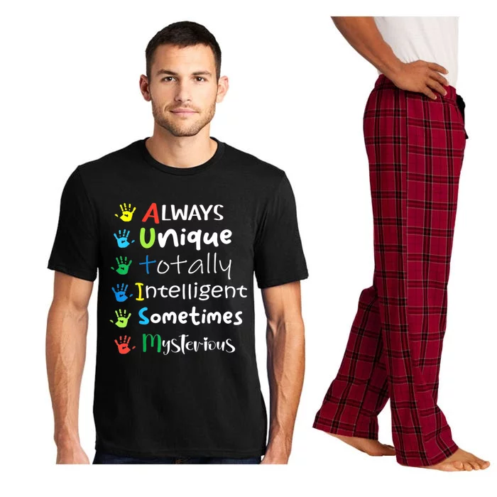 Autism Mom Shirt Autism Awareness Shirt Autistic Boys Girls Pajama Set