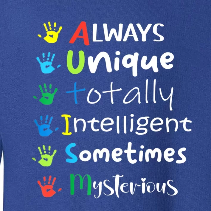 Autism Mom Shirt Autism Awareness Shirt Autistic Boys Girls Toddler Sweatshirt