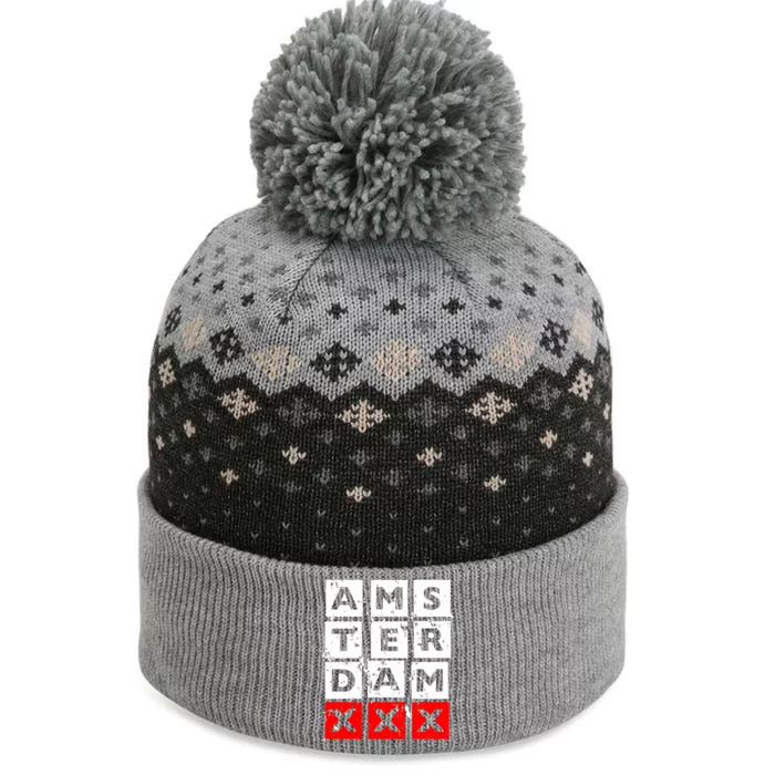 Amsterdam Red Light District The Baniff Cuffed Pom Beanie