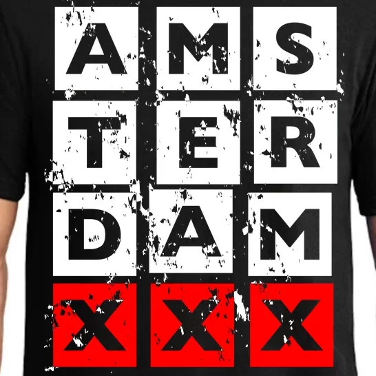 Amsterdam Red Light District Pajama Set