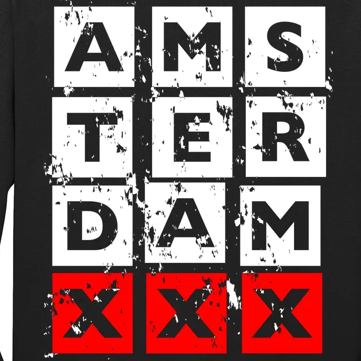 Amsterdam Red Light District Tall Long Sleeve T-Shirt