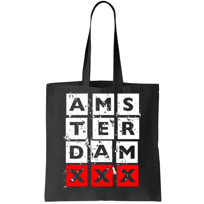 Amsterdam Red Light District Tote Bag