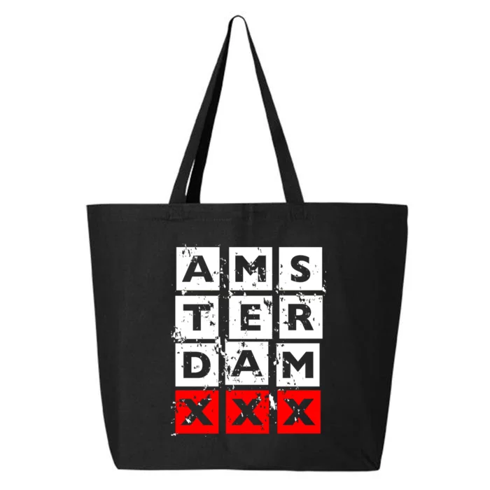 Amsterdam Red Light District 25L Jumbo Tote