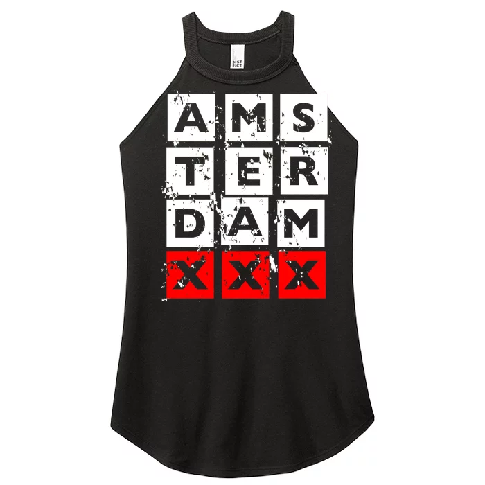 Amsterdam Red Light District Women’s Perfect Tri Rocker Tank