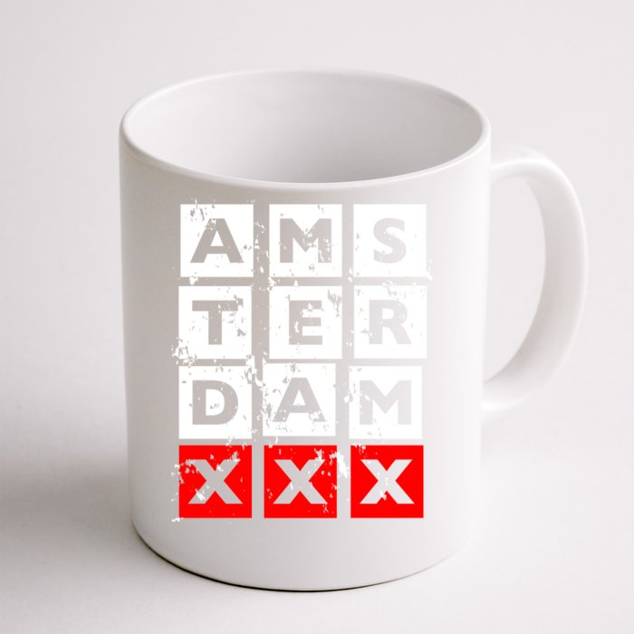 Amsterdam Red Light District Front & Back Coffee Mug